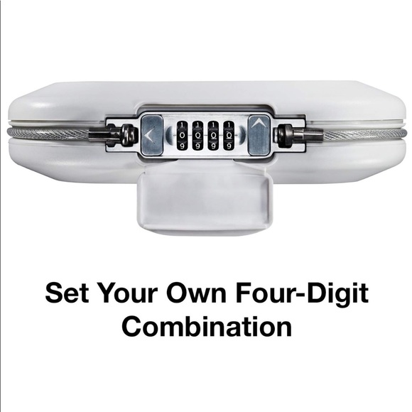 Master Lock No 5900DWHT Portable Personal Safe - Picture 7 of 7